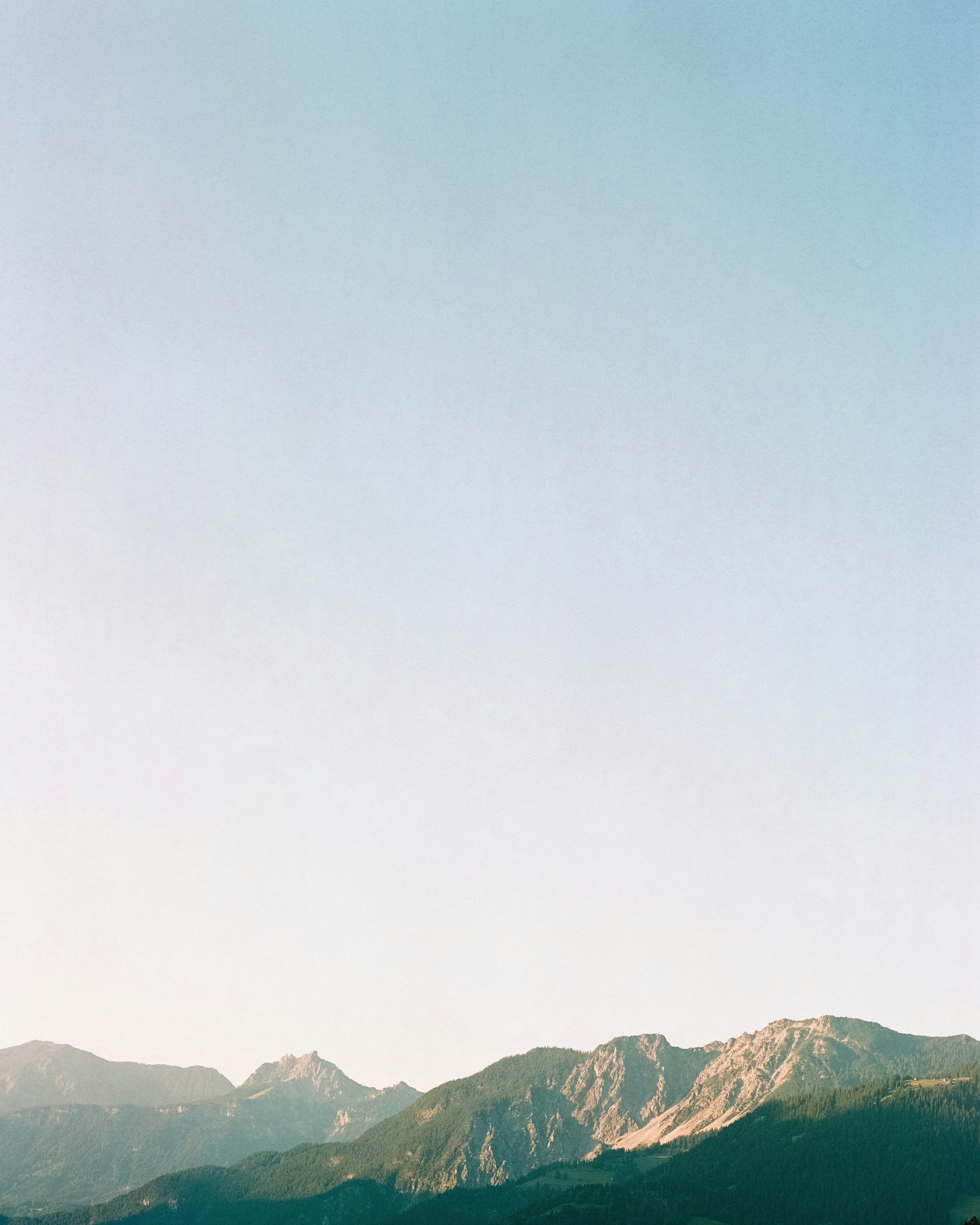 view of mountain during daytime